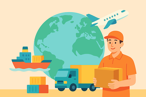 남자 지구 일러스트 비행기 한명 미소 들기 상반신 성인 글로벌 트럭 택배기사 컨테이너 화물선 무역 택배상자 캡모자 성인남자한명만 국내일러스트 AI파일 모자_잡화 1 산업 배_교통 항공교통 모션 자동차 대중교통 표정 사람 상자 배달원 택배 남자한명만 성인남자만 파일형식 벡터