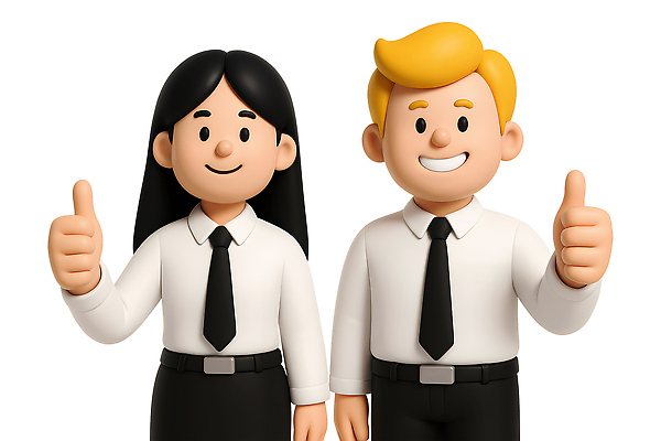 PSD 편집이미지 여자 남자 협력 3D캐릭터 미소 정장 성인 3D 비즈니스맨 비즈니스우먼 그룹 따봉 성인만 편집3D 캐릭터 옷 비즈니스 표정 사람 최고 직장인 디지털합성 파일형식
