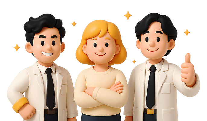 PSD 편집이미지 여자 남자 허리손 협력 3D캐릭터 미소 정장 상반신 성인 3D 팔짱 비즈니스맨 비즈니스우먼 자신감 그룹 따봉 성인만 편집3D 캐릭터 옷 감정 포즈 비즈니스 모션 표정 사람 최고 직장인 디지털합성 파일형식