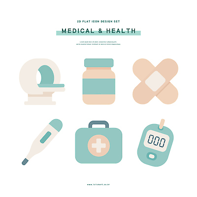 아이콘 의학 건강 사람없음 반창고 구급상자 약병 체온계 오브젝트 MRI 엘리먼트 혈당계 2D아이콘 AI파일 의료기기 약 의료용품 온도계 병_담는 파일형식 벡터
