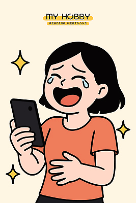 여자 일러스트 한명 웃음 들기 상반신 성인 취미 반짝임 스마트폰 눈물 즐거움 베이지색 폭소 성인여자한명만 국내일러스트 AI파일 1 감정 컬러 모션 표정 사람 핸드폰 스마트기기 여자한명만 성인여자만 파일형식 벡터