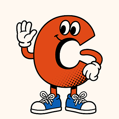 허리손 일러스트 미소 사람없음 빨간색 손인사 C 일러캐릭터 AI파일 캐릭터 알파벳 컬러 포즈 표정 인사 파일형식 벡터