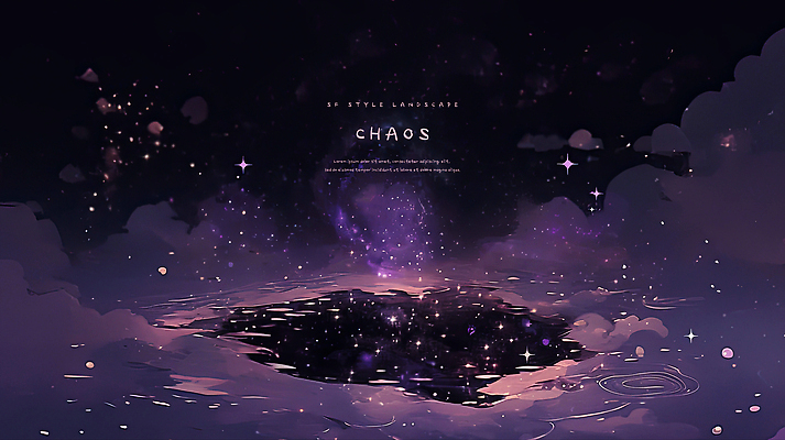 PSD 일러스트 사람없음 반짝임 보라색 어둠 안개 신비 폐허 블랙홀 SF 공허 국내일러스트 컬러 컨셉 모션 날씨 우주 파일형식