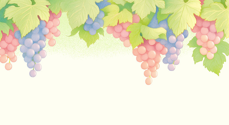 PSD 일러스트 사람없음 포도나무 포도잎 국내일러스트 잎 포도 과일나무 파일형식