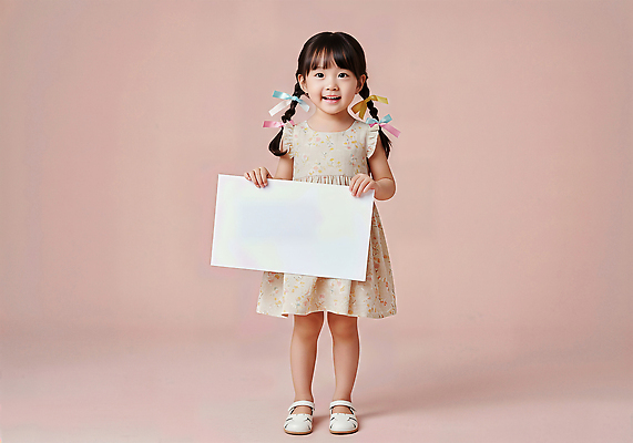 JPG 전신 모델 편집이미지 여자 리본 어린이 분홍색 한명 미소 들기 소녀 귀여움 팻말 의료성형뷰티 소녀한명만 편집실사 AI인물포토 AI콘텐츠 1 컬러 컨셉 모션 프레임 표정 사람 CG 여자한명만 소녀만 파일형식 AI포토