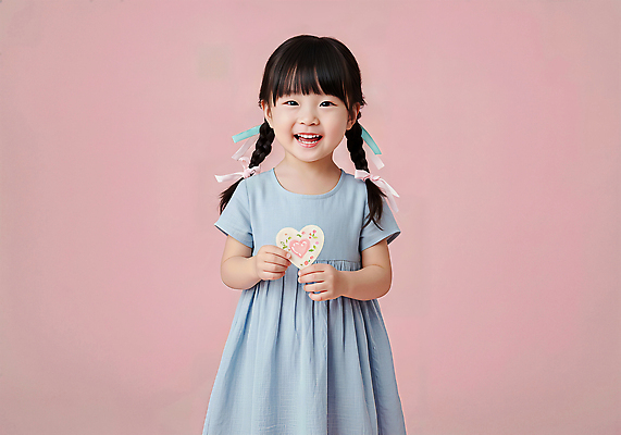 JPG 모델 편집이미지 여자 리본 어린이 분홍색 한명 미소 소녀 상반신 귀여움 하트 의료성형뷰티 소녀한명만 편집실사 AI인물포토 AI콘텐츠 모양 1 컬러 컨셉 표정 사람 CG 여자한명만 소녀만 파일형식 AI포토