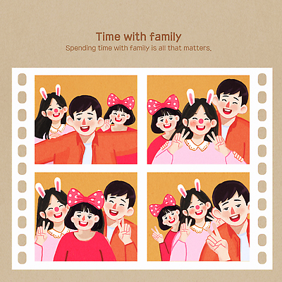 PSD 여자 남자 행복 리본 일러스트 가족 청소년 함께함 미소 웃음 여러명 상반신 성인 화목 잡기 토끼머리띠 브이 어깨에손 네컷사진 국내일러스트 감정 다수 컨셉 관계 모션 표정 사람 손짓 사진촬영 머리띠 파일형식