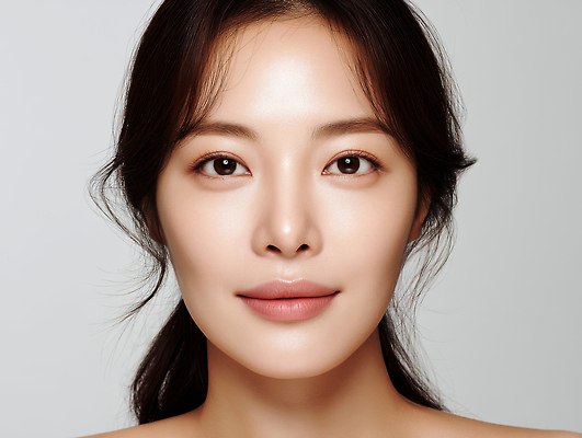 JPG 편집이미지 여자 얼굴 한명 미소 성인 화장 고요 화장품 매력적 피부 성형외과 뷰티풀 의료성형뷰티 성인여자한명만 차분 편집실사 AI인물포토 AI콘텐츠 1 컨셉 표정 병원 사람 신체부위 뷰티 CG 여자한명만 성인여자만 파일형식 AI포토