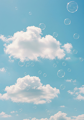 JPG 구름 편집이미지 하늘색 자연 하늘 휴식 밝음 풍경 사람없음 여름 파란색 햇빛 평화 비눗방울 뷰티풀 편집실사 AI포토 AI콘텐츠 자연요소 계절 컬러 컨셉 태양 CG 생태계 파일형식