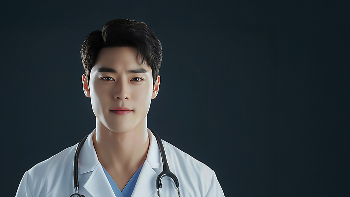 JPG 편집이미지 남자 청진기 병원 한명 미소 상반신 성인 치료 검은색 진료 의사 수술복 의료성형뷰티 성인남자한명만 이미지편집 편집실사 AI인물포토 AI콘텐츠 1 컬러 의학 의료기기 표정 사람 의료진 가운 CG 남자한명만 성인남자만 파일형식 AI포토