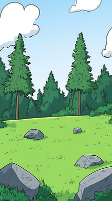 JPG 나무 구름 일러스트 자연 하늘 휴식 풍경 잔디 초원 사람없음 초록색 여름 환경 고요 숲 그림 국내일러스트 AI일러스트 AI콘텐츠 자연요소 식물 계절 컬러 컨셉 생태계 파일형식