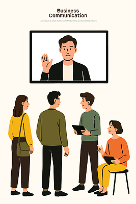 전신 여자 남자 가방 일러스트 회의 커뮤니케이션 협력 직장 들기 앉기 여러명 태블릿 사무실 모니터 가리킴 업무 비즈니스맨 비즈니스우먼 토론 손인사 전략 소통 화상통화 국내일러스트 AI파일 잡화 다수 컨셉 회사 비즈니스 모션 사람 손짓 전자제품 스마트기기 컴퓨터 인사 작업 직장인 통화 파일형식 벡터