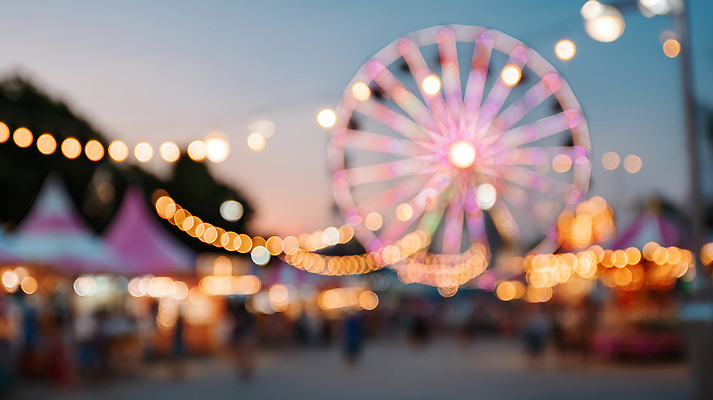 JPG 편집이미지 여행 야경 조명 여러명 여름 빛 축제 놀이공원 분위기 놀이기구 저녁 즐거움 보케 대관람차 감성 알전구 편집실사 AI포토 AI콘텐츠 계절 감정 다수 컨셉 전구 사람 테마파크 야간 CG 파일형식 풍경_경치