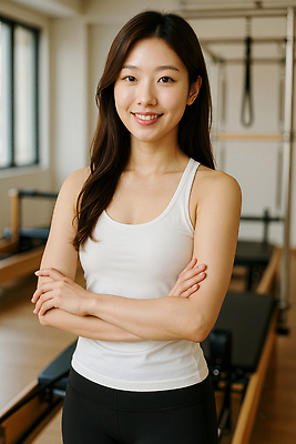 JPG 편집이미지 우먼라이프 웰빙 여자 포즈 다이어트 건강 한명 웃음 상반신 성인 취미 운동복 건강관리 팔짱 강사 필라테스 의료성형뷰티 성인여자한명만 필라테스기구 편집실사 AI인물포토 AI콘텐츠 직업 1 라이프스타일 옷 모션 표정 관리 사람 운동 운동기구 CG 여자한명만 성인여자만 파일형식 AI포토