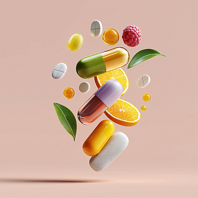 JPG 편집이미지 잎 다이어트 오렌지 사람없음 알약 건강관리 슬라이스 영양 산딸기 광택 건강식품 비타민 편집3D AI컴퓨터그래픽 AI콘텐츠 식물 음식 과일 건강 관리 약 3D 영양소 파일형식