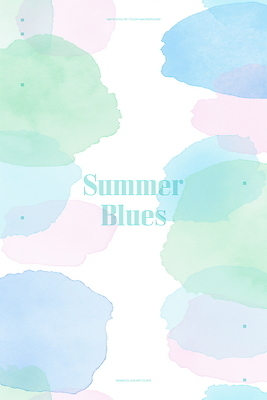 PSD 예술 백그라운드 일러스트 붓터치 추상 수채화 미술 사람없음 여름 편안함 번짐 부드러움 감성 겹침 민트색 블루스 국내일러스트 계절 컬러 컨셉 무늬 문화예술 감각 파일형식 효과