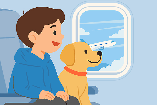 구름 응시 남자 행복 반려견 여행 일러스트 하늘 비행기 한명 앉기 파란색 친구 강아지 창가 즐거움 창밖 기차여행 펫팸족 국내일러스트 펫캉스 AI파일 자연요소 1 시선 감정 컬러 창문 관계 항공교통 모션 대중교통 사람 바캉스 반려동물 개 신조어 파일형식 벡터