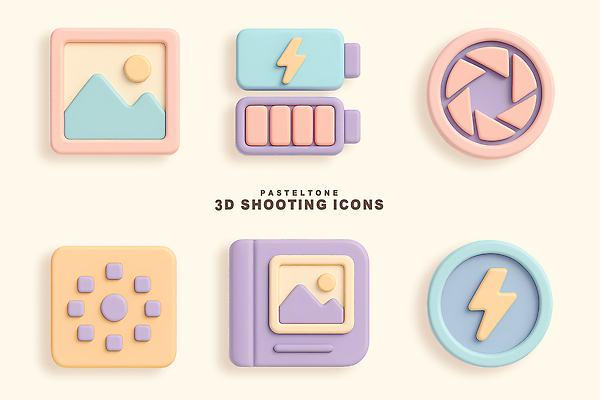 PSD 아이콘 디자인 사람없음 3D아이콘 3D 카메라 디지털 보라색 촬영 건전지 앨범 오브젝트 충전 셔터 조리개 편집3D 컬러 전자제품 디지털합성 파일형식