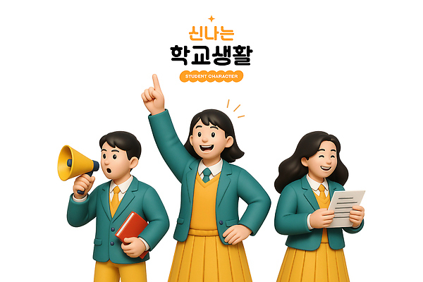 PSD 편집이미지 여자 남자 교복 허리손 응원 고등학생 성공 협력 함께함 3D캐릭터 고등학교 미소 웃음 들기 일상 책 세명 친구 학습 스쿨라이프 3D 손들기 확성기 기쁨 가리킴 자신감 알림 동료 즐거움 교과서 문서 긍정 활기 조별과제 편집3D 캐릭터 학생 라이프스타일 옷 교육 감정 포즈 컨셉 학교 관계 모션 청소년 교재 표정 사람 손짓 라이프 디지털합성 과제 파일형식