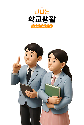 PSD 편집이미지 여자 남자 교복 안기 고등학생 3D캐릭터 고등학교 미소 들기 두명 일상 책 친구 스마트폰 학습 스쿨라이프 3D 가리킴 즐거움 교과서 편집3D 캐릭터 학생 라이프스타일 옷 교육 감정 학교 관계 모션 청소년 교재 표정 사람 손짓 라이프 핸드폰 스마트기기 디지털합성 파일형식