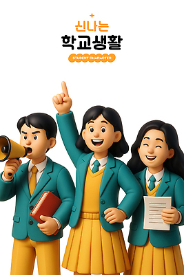 PSD 편집이미지 여자 남자 교복 허리손 고등학생 협력 3D캐릭터 고등학교 미소 웃음 들기 책 세명 친구 스쿨라이프 3D 손들기 확성기 가리킴 자신감 알림 동료 즐거움 교과서 활기 조별과제 편집3D 캐릭터 학생 라이프스타일 옷 감정 포즈 컨셉 학교 관계 모션 청소년 교재 표정 사람 손짓 디지털합성 과제 파일형식