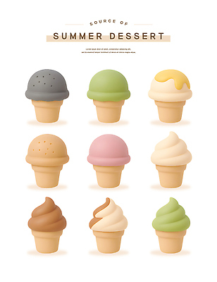 PSD 편집이미지 딸기 여름음식 사람없음 3D 초콜릿 녹차 꿀 소프트아이스크림 녹차아이스크림 딸기아이스크림 바닐라 쑥 얼그레이 엘리먼트 초코아이스크림 컵아이스크림 흑임자 편집3D 음식 채소 과일 아이스크림 디저트 씨앗 차_음료 디지털합성 파일형식 여름_계절