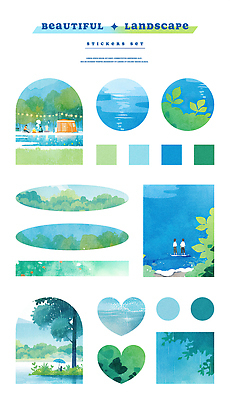 PSD 나무 커플 여자 남자 꽃 호수 스티커 일러스트 우산 자연 물놀이 하늘 나뭇잎 수채화 산 텐트 여러명 파란색 반사 사각형 여름풍경 캠핑 하트 원형 비 모닥불 아치 감성 뷰티풀 알전구 엘리먼트 국내일러스트 자연요소 모양 도형 식물 컬러 다수 컨셉 잎 전구 관계 놀이 불 레저 날씨 캠핑도구 사람 풍경 생태계 파일형식 여름_계절