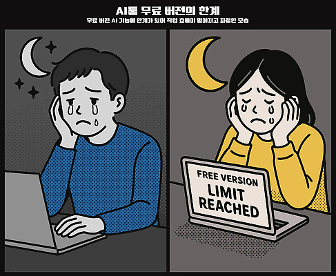 여자 남자 일러스트 스트레스 상반신 두명 노트북 턱괴기 회색 슬픔 좌절 야간 초승달 눈물 서비스 고민 무료 한계 AI_인공지능 국내일러스트 AI파일 자연요소 감정 컬러 컨셉 모션 사람 전자제품 달 파일형식 벡터