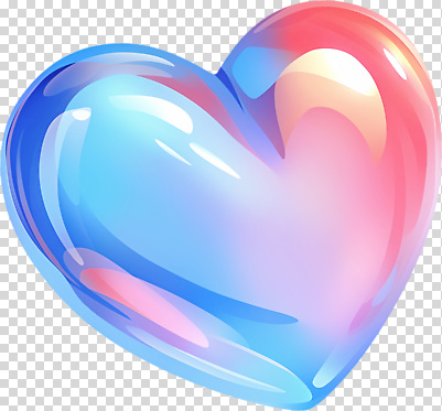 모양 편집이미지 디자인 예술 분홍색 컬러 사랑 상반신 그래픽 장식 파란색 빛 디지털 하트 표현 부드러움 PNG 창의성 감정 감각 파일형식