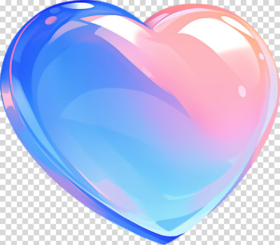 모양 편집이미지 디자인 감정 분홍색 컬러 사랑 그래픽 파란색 디지털 매력적 하트 표현 만화 감성 PNG 컨셉 파일형식