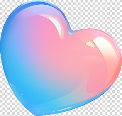 모양 편집이미지 디자인 감정 예술 분홍색 컬러 사랑 장식 파란색 매력적 하트 표현 투명 모던 부드러움 감성 그라데이션 PNG 컨셉 감각 파일형식