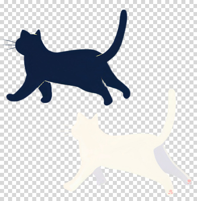 주간 동물 편집이미지 실루엣 모션 놀이 실내 반려동물 귀여움 검은색 고양이 흰색 관찰 스케치 명상 그림 PNG 창작 특징 자연요소 컬러 컨셉 포유류 촬영기법 미술 내부 파일형식