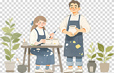 편집이미지 그릇 디자인 예술 스튜디오 수업 협력 취미 흙 도구 작업실 도자기공예 공예 즐거움 작품 만들기 PNG 창의성 식기 교육 감정 모션 미술 파일형식