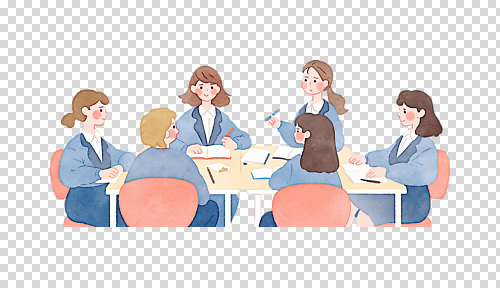 가구 비즈니스 말하기 사람 감각 토론 파일형식 여자 회의 사무실 의견 모던 그룹 모션 심포지엄 협력 자료 책상 의자 편안함 대화 생각 프로젝트 문화 편집이미지 PNG