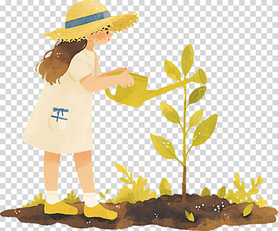 식물 편집이미지 모자 행복 어린이 모션 자연 소녀 여름 햇빛 노란색 정원 농사 물뿌리개 성장 풀 목표 땅 물주기 PNG 돌봄 잡화 계절 여자 감정 컬러 컨셉 농업 사람 태양 생태계 파일형식