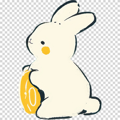 동물 편집이미지 캐릭터 손 디자인 자연 놀이 생명 동화 털 그래픽 노란색 귀여움 표현 토끼 원형 볼 그림 애니메이션 PNG 도형 컬러 컨셉 포유류 신체부위 반려동물 생태계 파일형식