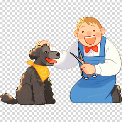 동물 편집이미지 행복 친절 털 대화 반려동물 뷰티 목도리 강아지 즐거움 서비스 클립 푸들 장면 손질 PNG 이발사 전문 잡화 감정 말하기 개 파일형식