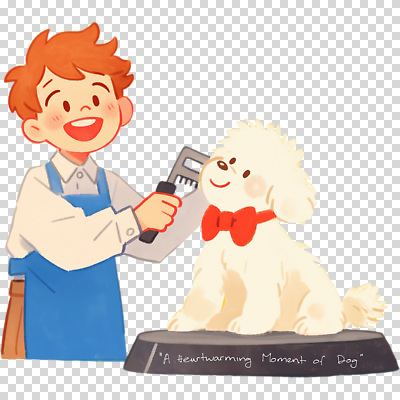 동물 편집이미지 시선 행복 리본 반려견 털 따뜻함 사랑 미소 소년 뷰티 귀여움 작업 강아지 PNG 다듬기 순간 스타일링 남자 감정 어린이 컨셉 모션 표정 반려동물 개 파일형식