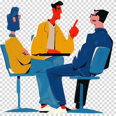 컨셉 회사 비즈니스 관계 말하기 사람 라이프 파일형식 회의 대화 사무실 남자 표정 포즈 활기 친목 소통 캐릭터 컬러 장면 일상 협력 직장 친구 편집이미지 PNG