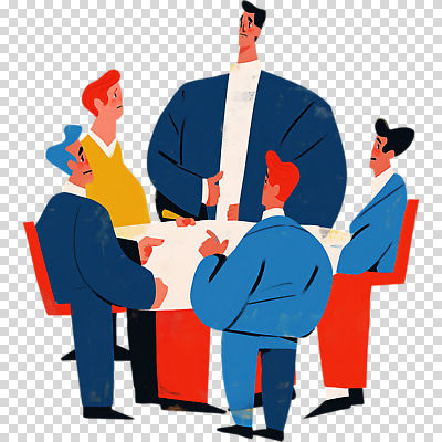 가구 컨셉 비즈니스 관계 말하기 사람 파일형식 회의 남자 대화 탁자 협력 의견 모임 분위기 작업 그룹 동료 아이디어 계획 의사소통 편집이미지 PNG