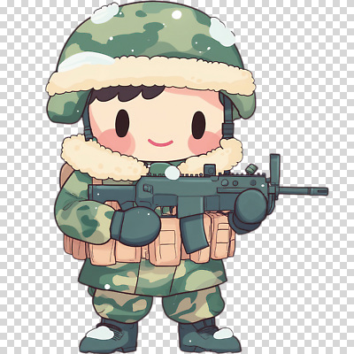 자연요소 직업 옷 계절 컨셉 유니폼 날씨 표정 총 국군 파일형식 군복 소총 겨울 눈 군인 전쟁 장비 아이템 미소 평화 취미 애니메이션 캐주얼 편집이미지 PNG