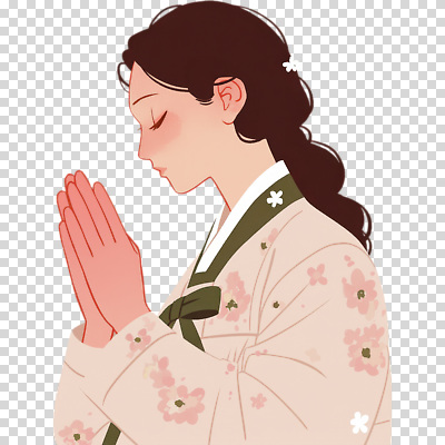 편집이미지 한국문화 전통 손 옷 여자 패션 문화 꽃무늬 기념 한국 표정 고요 기도 전통의상 한복 PNG 뷰티풀 동양문화 한국전통 꽃 아시아 무늬 사람 신체부위 파일형식