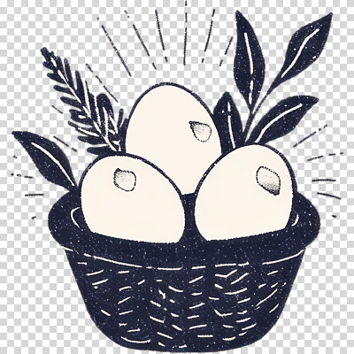 식물 편집이미지 전통 디자인 잡화 음식 잎 재료 자연 요리 생활 농작물 바구니 계란 신선 유기농 조화 PNG 단순화된 솜씨 아기자기 웰빙 컨셉 농업 알 생태계 파일형식