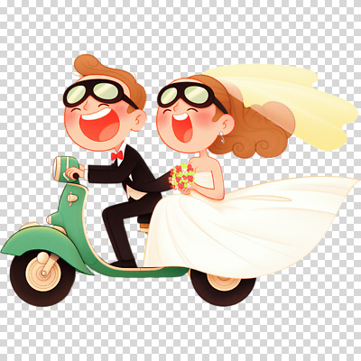 편집이미지 커플 행복 도로 신부 여행 웨딩드레스 신랑 결혼 결혼식 사랑 웃음 턱시도 장식 운전 스쿠터 축하 즐거움 신혼 PNG 드레스 감정 길 컨셉 관계 교통시설 모션 표정 정장 이벤트 오토바이 파일형식