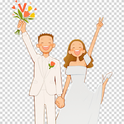 편집이미지 커플 드레스 기념일 행복 신부 꽃다발 신랑 결혼 결혼식 사랑 웃음 파티 손잡기 기쁨 축하 즐거움 화합 찬양 PNG 세레모니 옷 꽃 감정 컨셉 관계 모션 표정 이벤트 파일형식