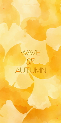 PSD 예술 백그라운드 일러스트 자연 수채화 따뜻함 풍경 사람없음 노란색 가을 은행잎 부드러움 초상화 국내일러스트 계절 컬러 잎 감각 그림 생태계 파일형식