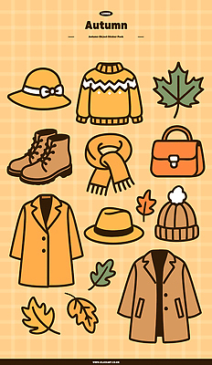 아이콘 모자 패션 커피 신발 단풍 가방 부츠 따뜻함 장화 사람없음 귀여움 스카프 외투 코트 가을 스웨터 오브젝트 니트 크로스백 엘리먼트 2D아이콘 AI파일 잡화 계절 음료 컨셉 상의 잎 목도리 파일형식 벡터