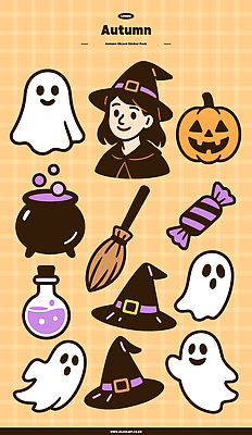 아이콘 옷 여자 호박 사탕 한명 상반신 귀여움 보라색 할로윈 가을 유령 오브젝트 마녀 마녀모자 물약 마법빗자루 물약병 엘리먼트 잭오랜턴 2D아이콘 AI파일 모자_잡화 1 계절 컬러 컨셉 채소 디저트 사람 약 빗자루 파일형식 벡터