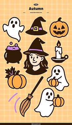 아이콘 여자 촛불 호박 한명 웃음 들기 귀여움 주황색 할로윈 가을 흰색 유령 오브젝트 마녀 마법 마녀모자 물약 마법빗자루 엘리먼트 잭오랜턴 2D아이콘 AI파일 모자_잡화 1 계절 컬러 컨셉 채소 초 모션 표정 사람 약 빗자루 파일형식 벡터