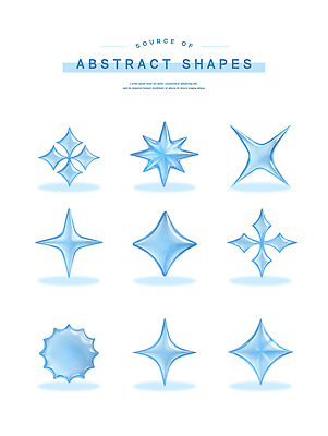 모양 도형 PSD 편집이미지 디자인 하늘색 유리 추상 사람없음 그래픽 세트 3D 투명 오브젝트 기하학 창의력 편집3D 무늬 재질 파란색 디지털합성 파일형식